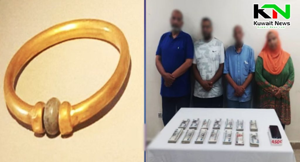 سرقة أسورة ذهبية من المتحف المصري