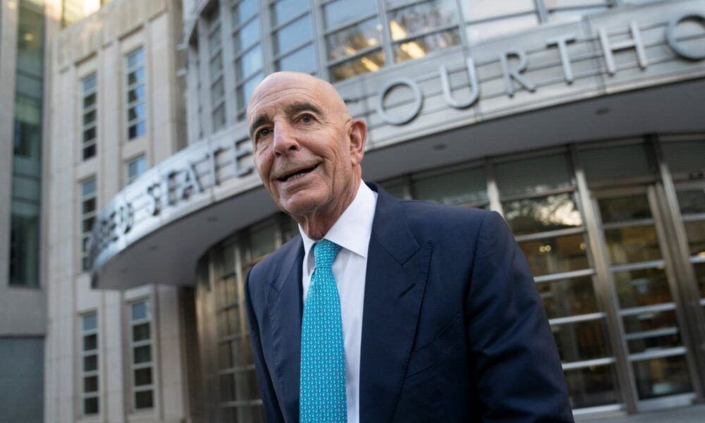 وثائق أرشيف جيفري أبستين تظهر اسم توم باراك لتمثيل القضايا القانونية السابقة