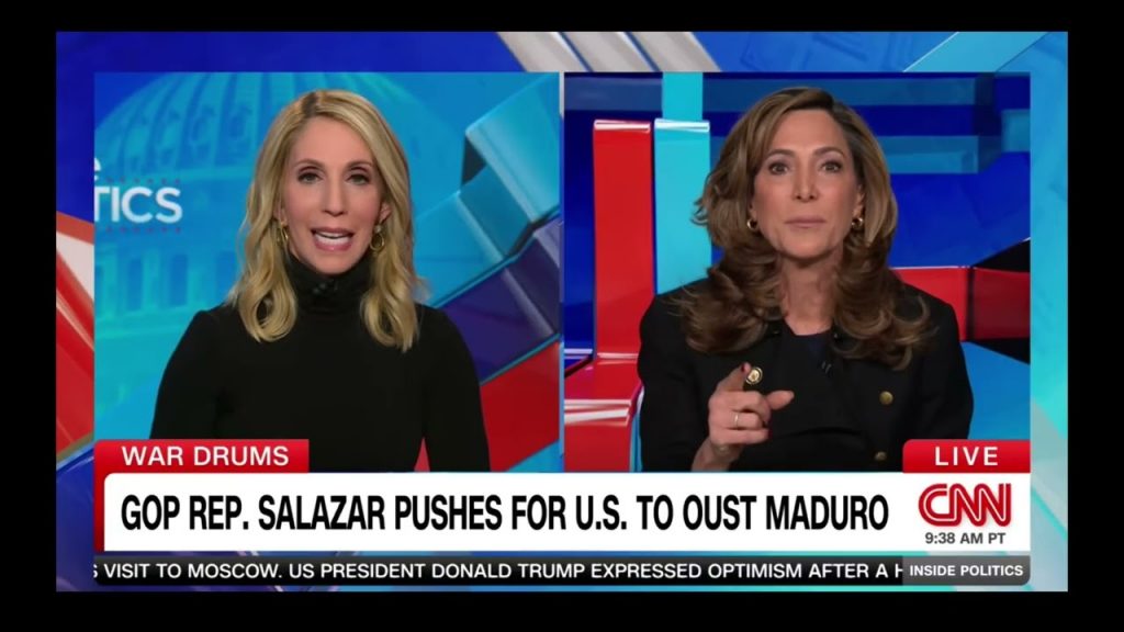 Rep. María Salazar Discusses Rising Tensions with the Maduro Regime on CNN