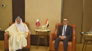 انعقاد المصري القطري