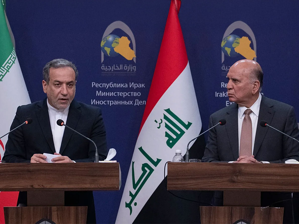 وزيرا الخارجية الإيراني والعراقي