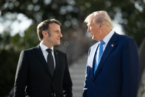 ترامب وماكرون