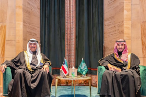 وزيرا دفاع السعودية والكويت