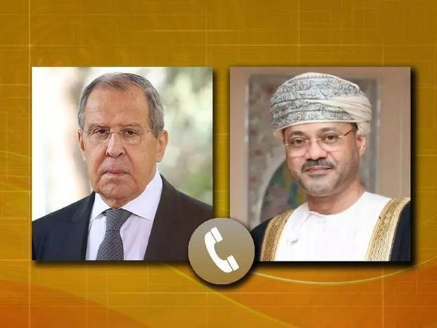 وزيرا الخارجية العماني والروسي