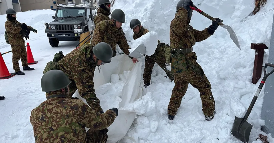 ضحايا العواصف الثلجية