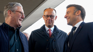 قادة بريطانيا وألمانيا وفرنسا