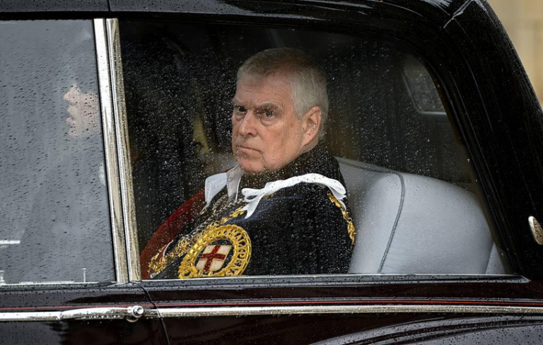 اعتقال الأمير أندرو السابق