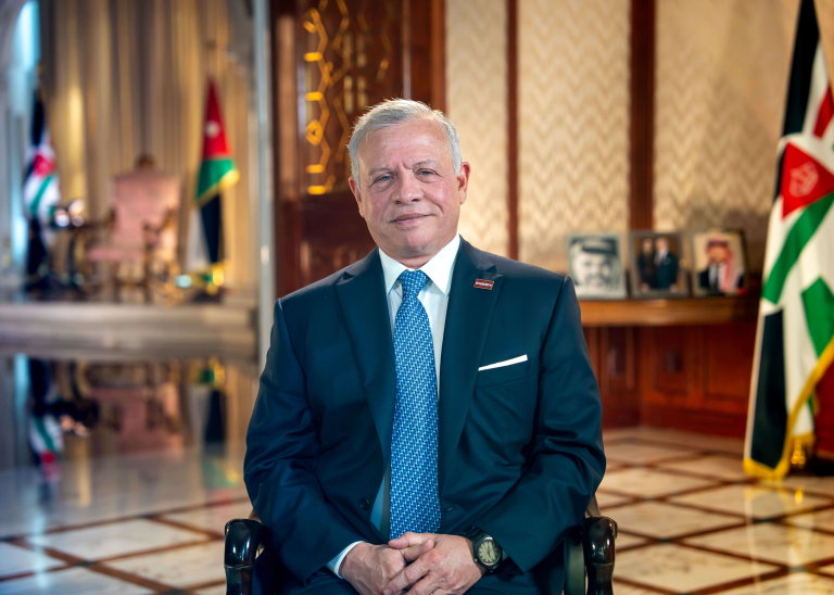 العاهل الأردني